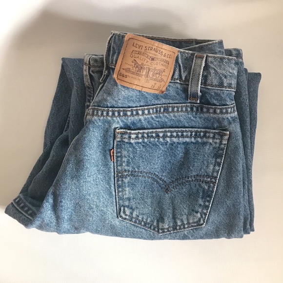 Levi's Denim - Vintage Levis 565 Orange Tab Wide Leg Student Jean